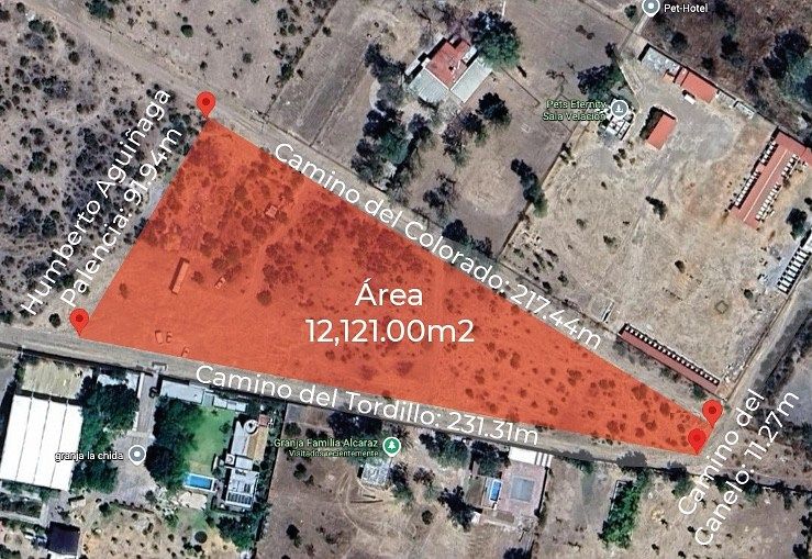 1 de 8: Imagen Área de los Linderos