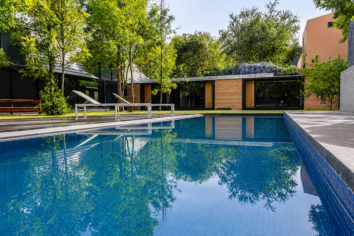 Casa Pausa y Tierra: arquitectura, naturaleza y lujo frente al campo de golf - foto 1