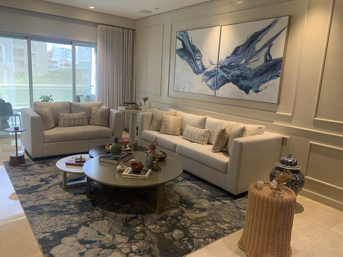 1 de 22: Sala con vista al balcón