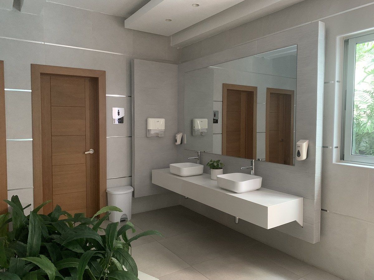 21 de 22: Baños área social