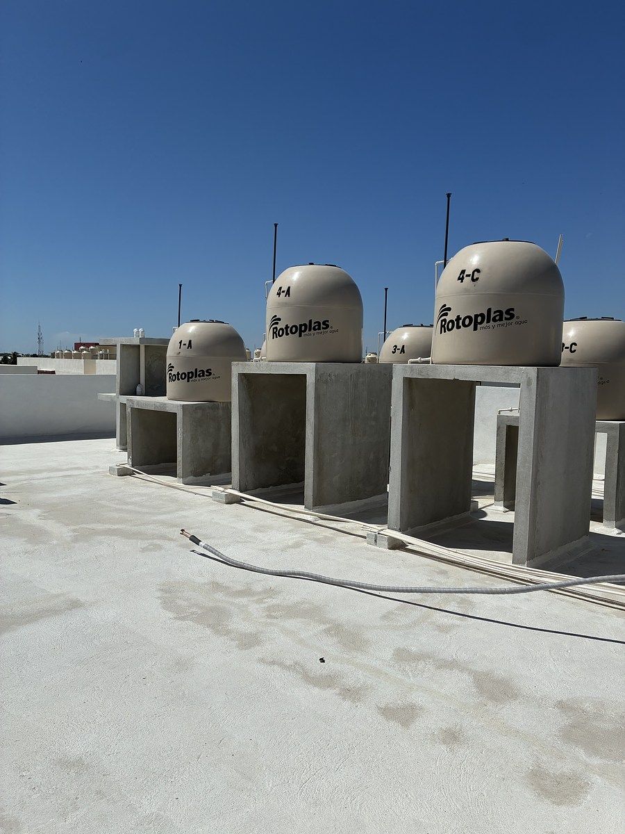 16 of 17: Cada departamento incluye rotoplas de 600 litros