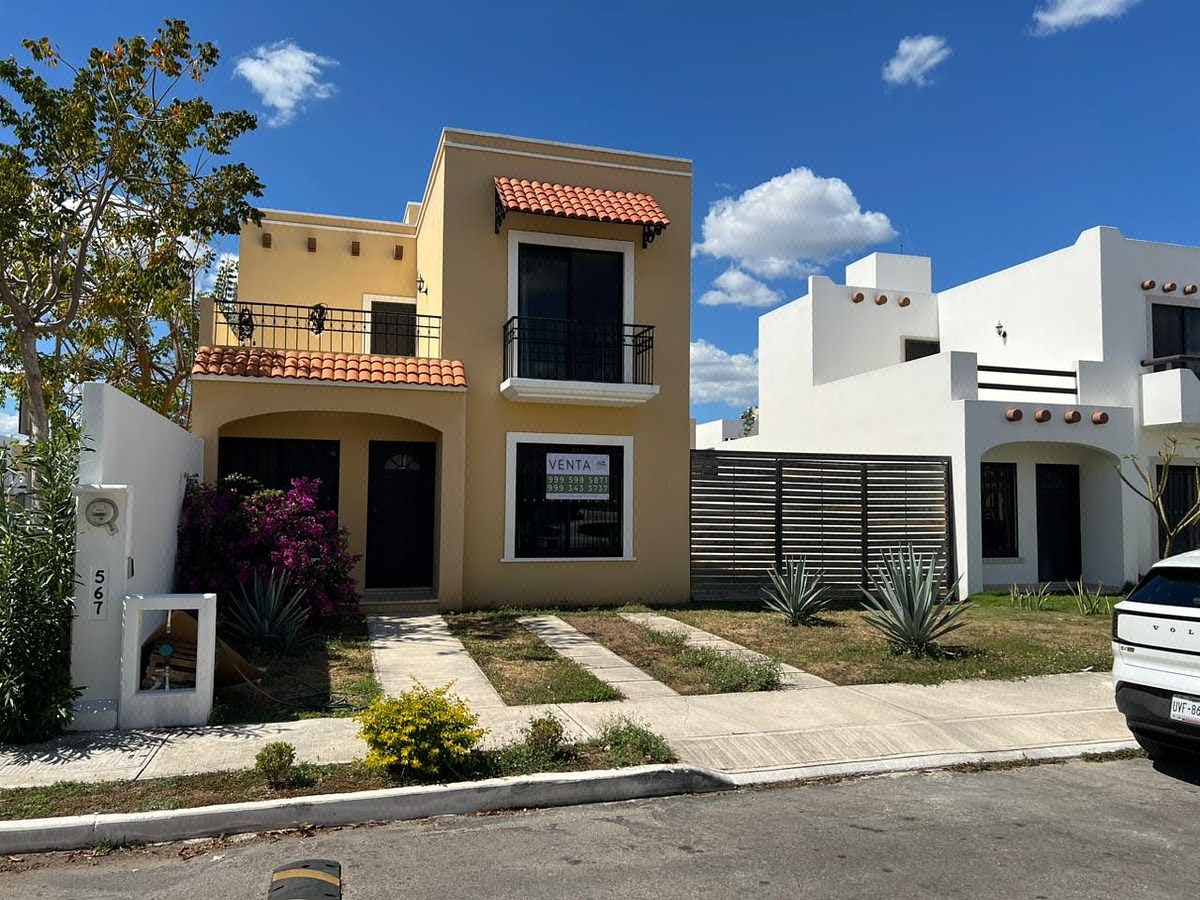Casa en Venta de 3 habitaciones en Gran Santa Fe al Norte de Mérida Yucatán.