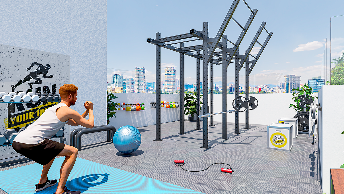 13 de 17: Renders-FotoMuestra Gym
