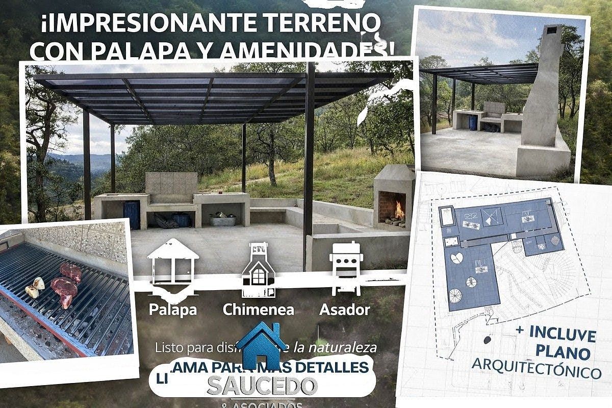 Se vende terreno en la Sierra Bosques de Llano Grande