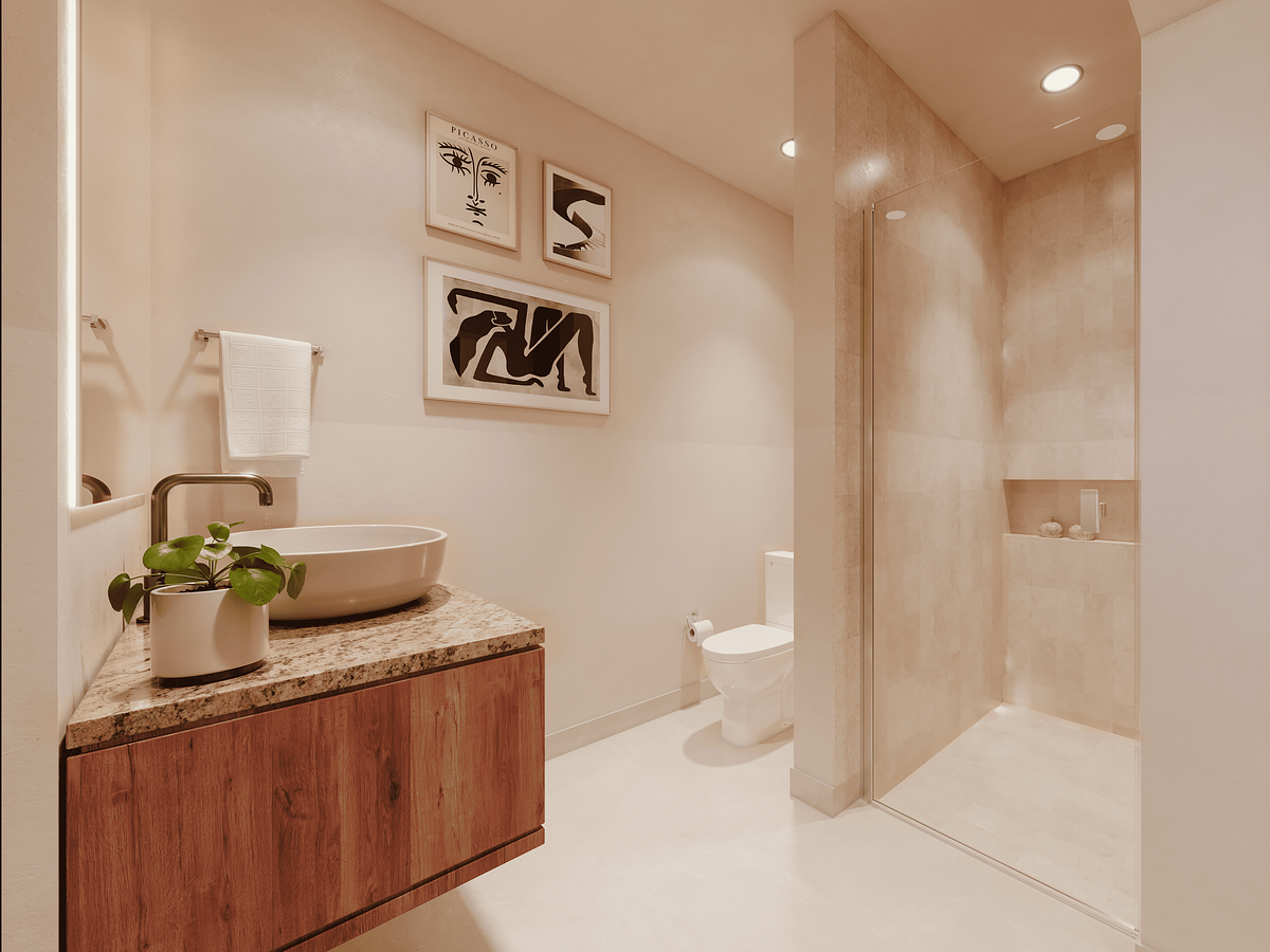 DEPARTAMENTO EN VENTA EN MERIDA, YUCATAN EN MONTALMA MOD. VERDE - foto 3