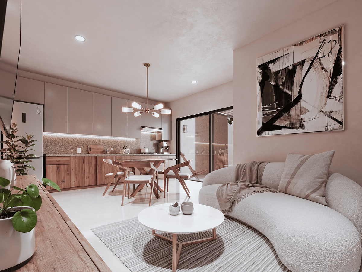 DEPARTAMENTO EN VENTA EN MERIDA, YUCATAN EN MONTALMA MOD. VERDE - foto 1