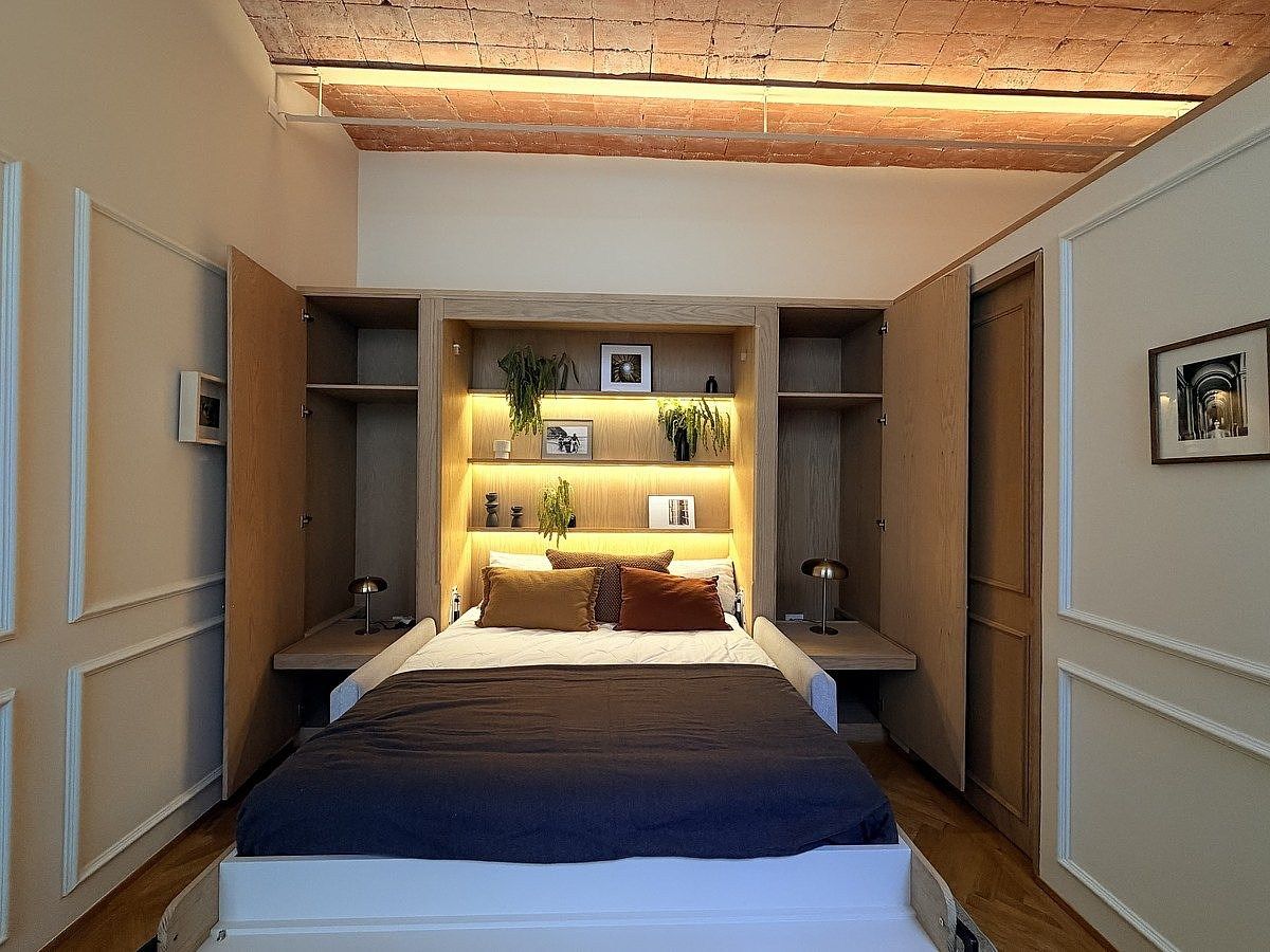 5 de 14: Cama abatible