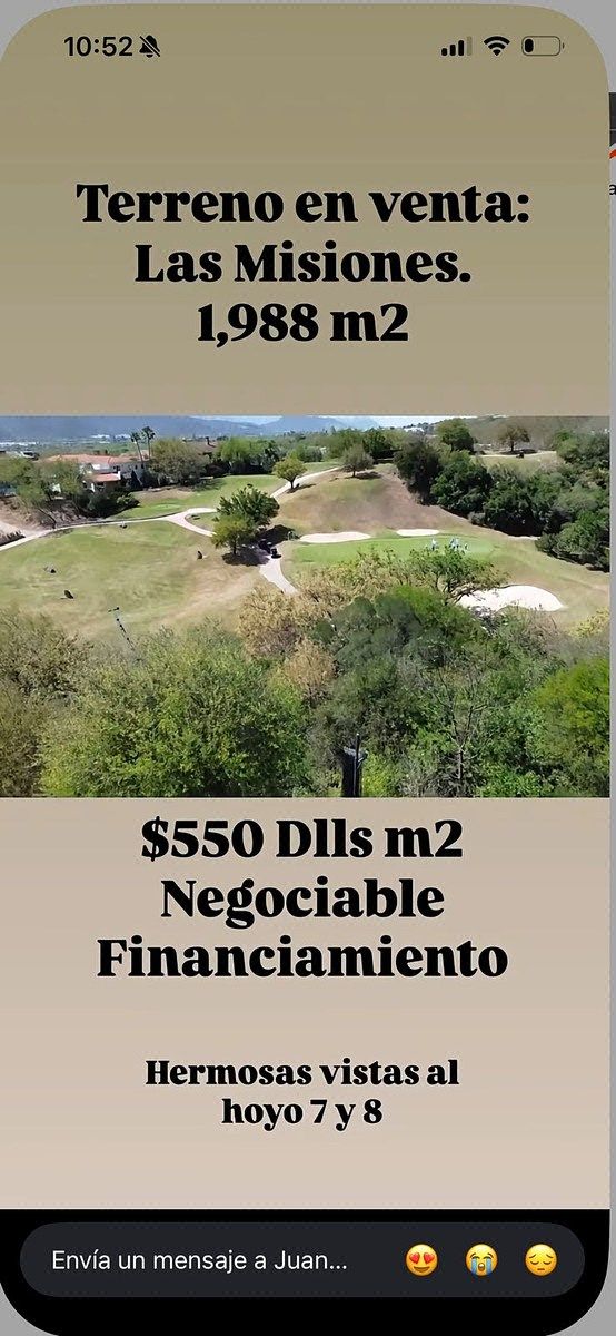 Terreno en Venta en las Misiones