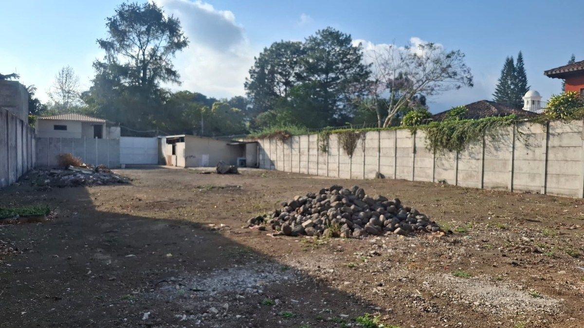 Antigua Guatemala: Amplio Terreno en Renta y Venta cerca de Villa Bokeh