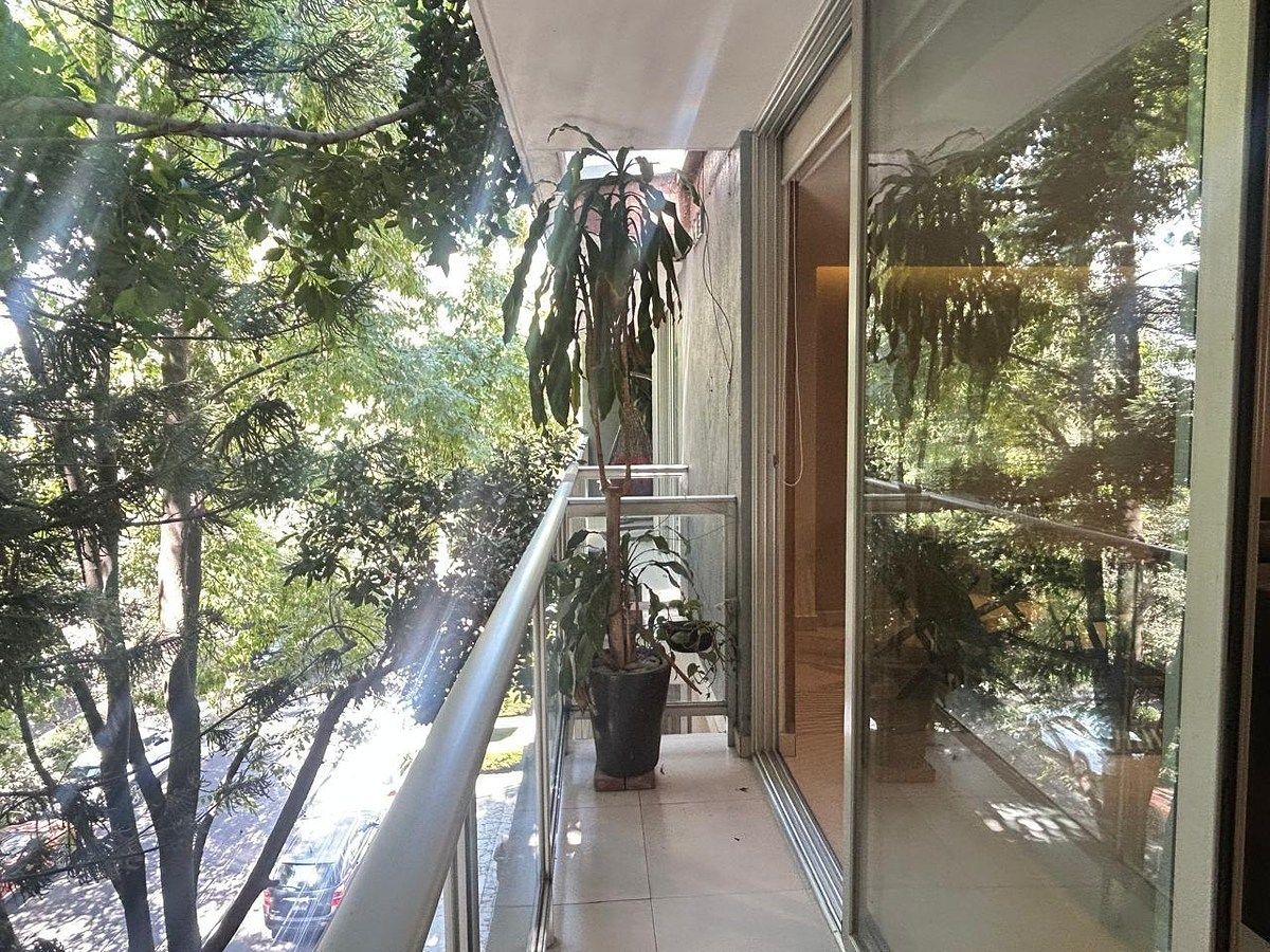 9 de 18: Balcón con vegetación y mucha privacidad