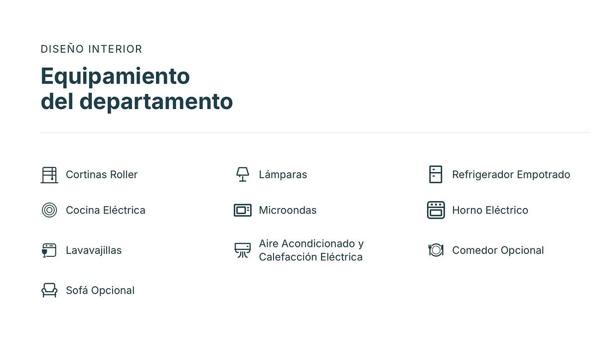 Departamento frente Parque Araucano