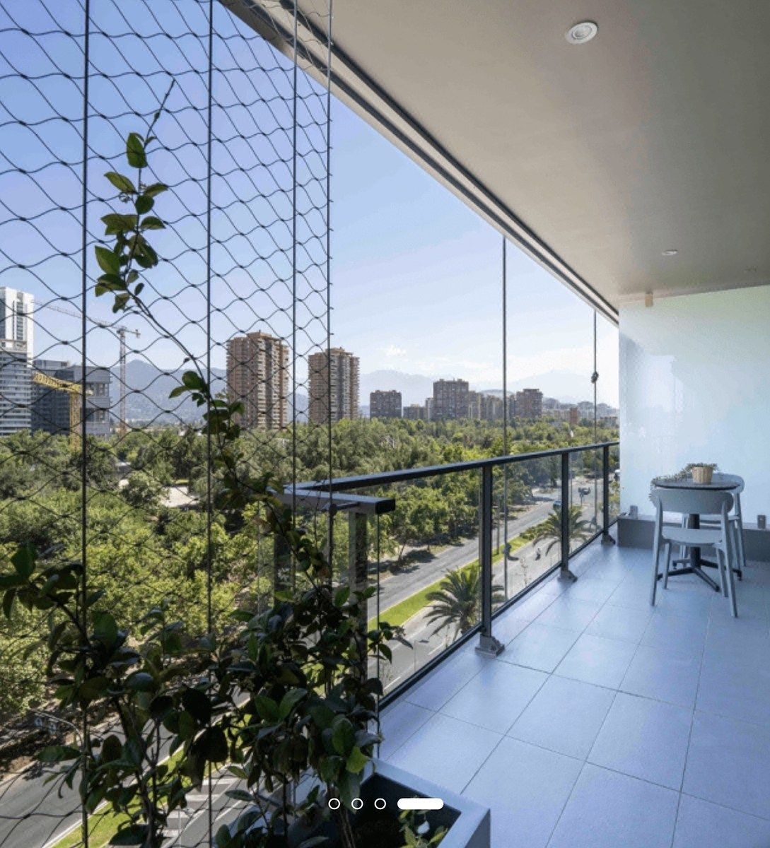 Departamento frente Parque Araucano