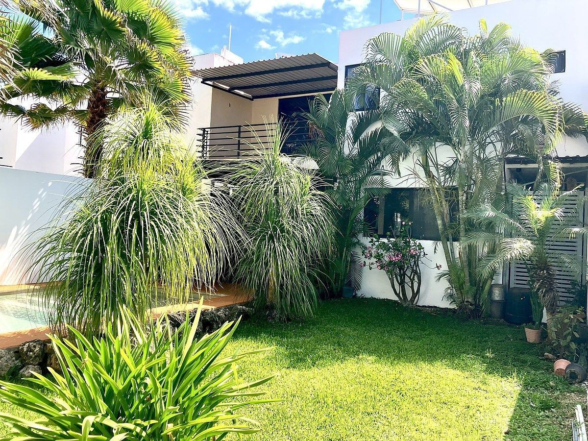 14 de 16: Jardín junto a la piscina