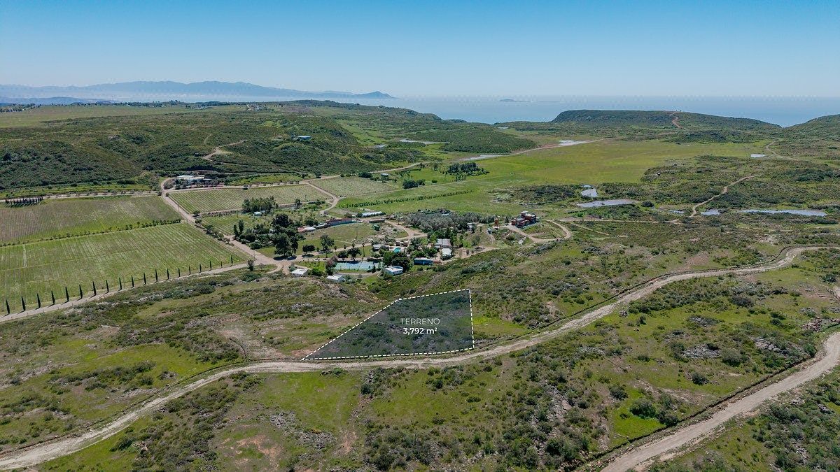 Terreno Premium en Valle – 3,792 m² en Comunidad Vitivinícola Privada