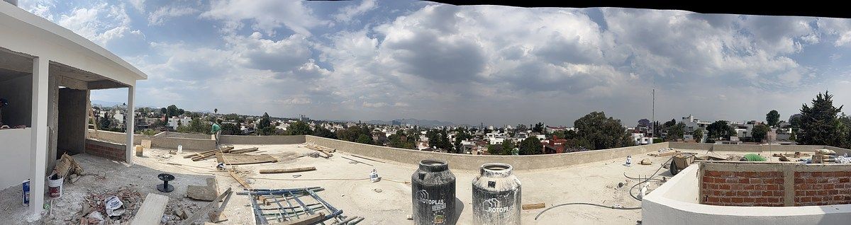 19 de 21: Roof garden con asadores y hermosa vista