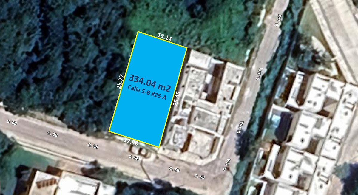 Terreno de 334.04 m2 en el Fracc. Residencial Campestre Viladiú Cholul Mérida