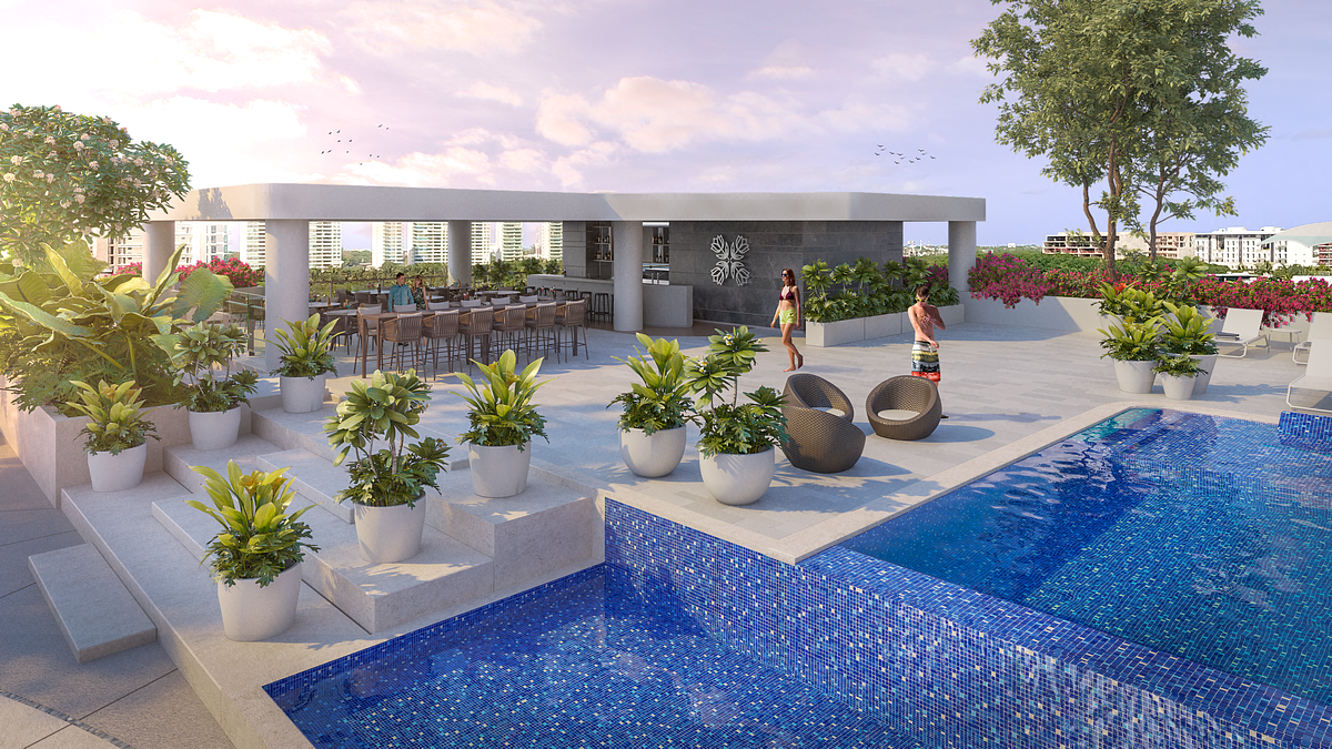 Apartamento exclusivo en Puerto Cancún - foto 2