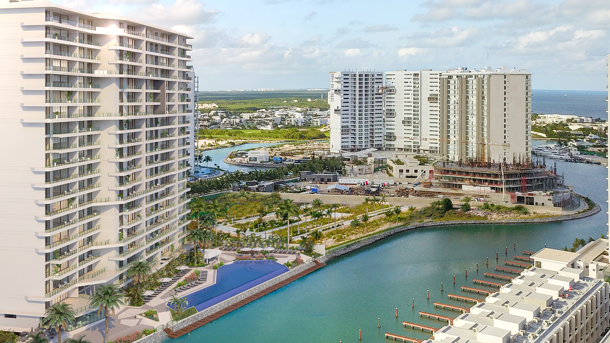 Apartamento exclusivo en Puerto Cancún - foto 2