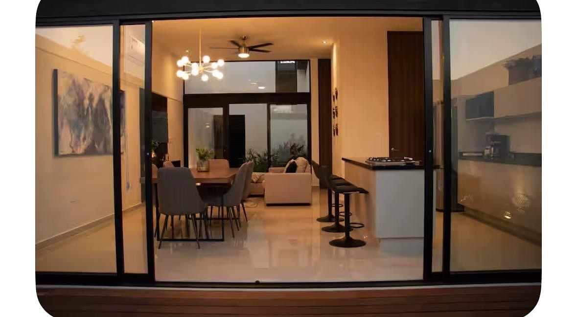 9 of 14: SALA, COMEDOR Y COCINA