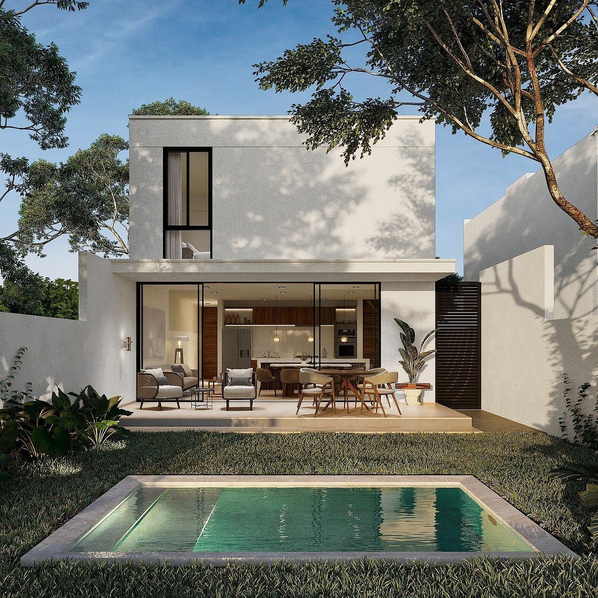 1 de 9: Fachada Posterior