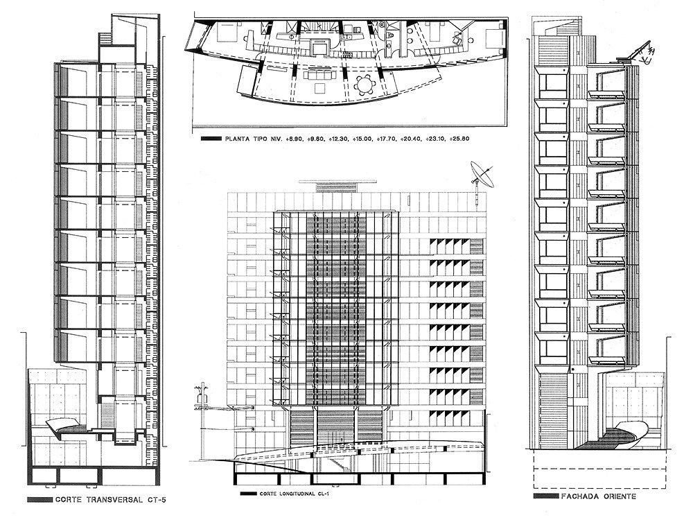 13 de 13: Solo 9 dptos. uno por piso