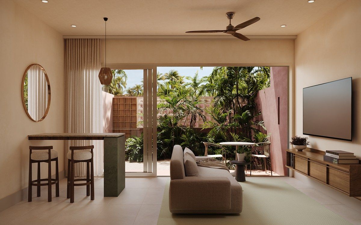 DEPARTAMENTO EN VENTA DE 1 RECAMARA EN ZAFRA, CHICXULUB PUERTO - foto 3
