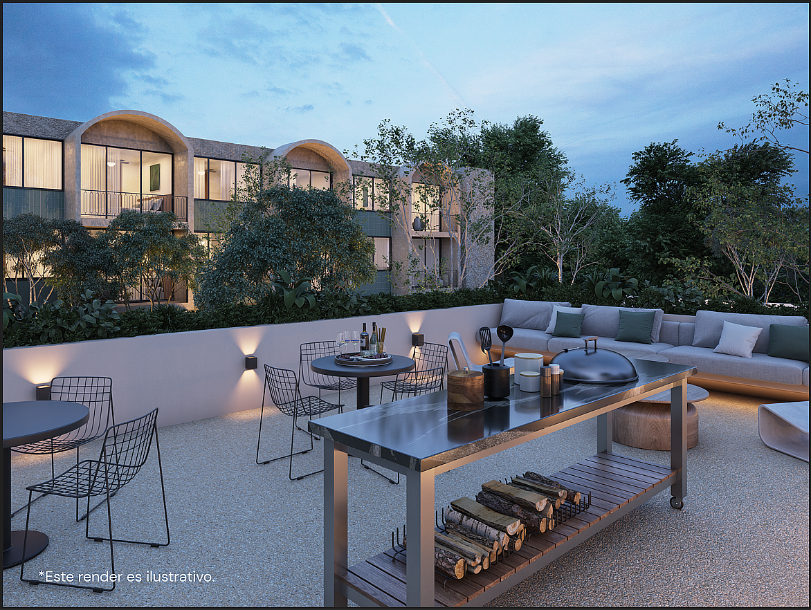1 de 11: Rooftop y Área Grill