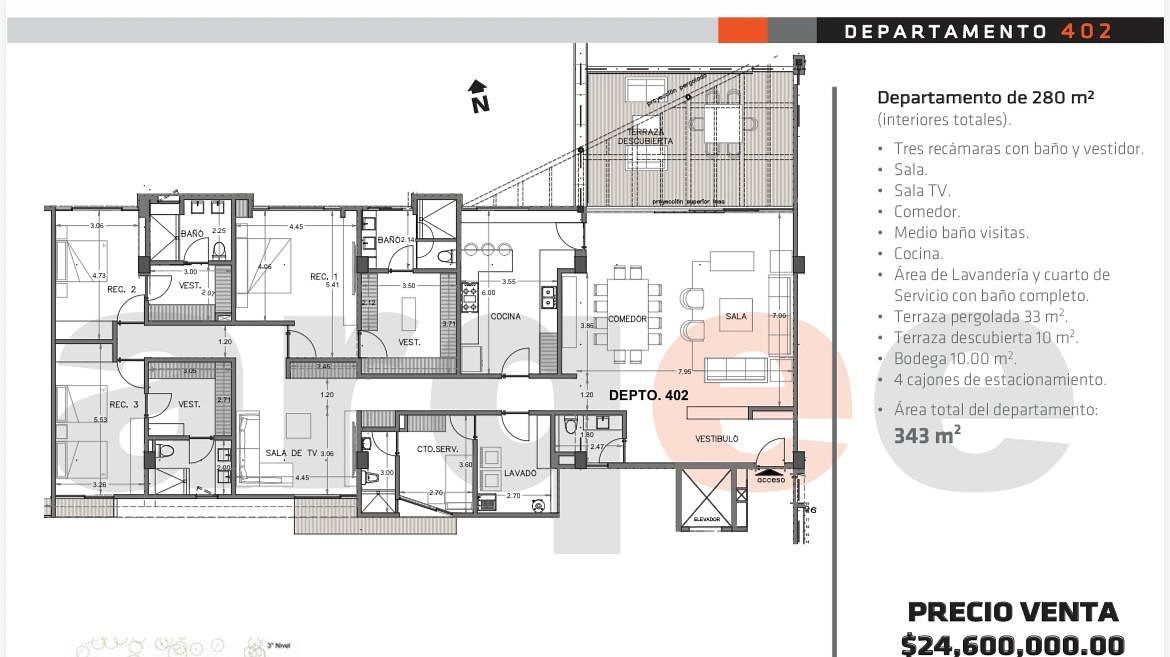 Apartamento em Los Alpes, Álvaro Obregón, foto 14 de 14