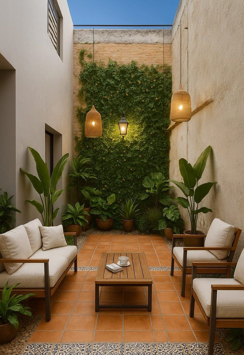 3 de 3: Patio central