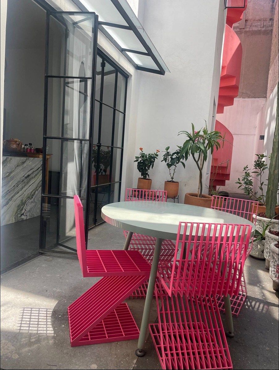 14 de 41: Terraza interior