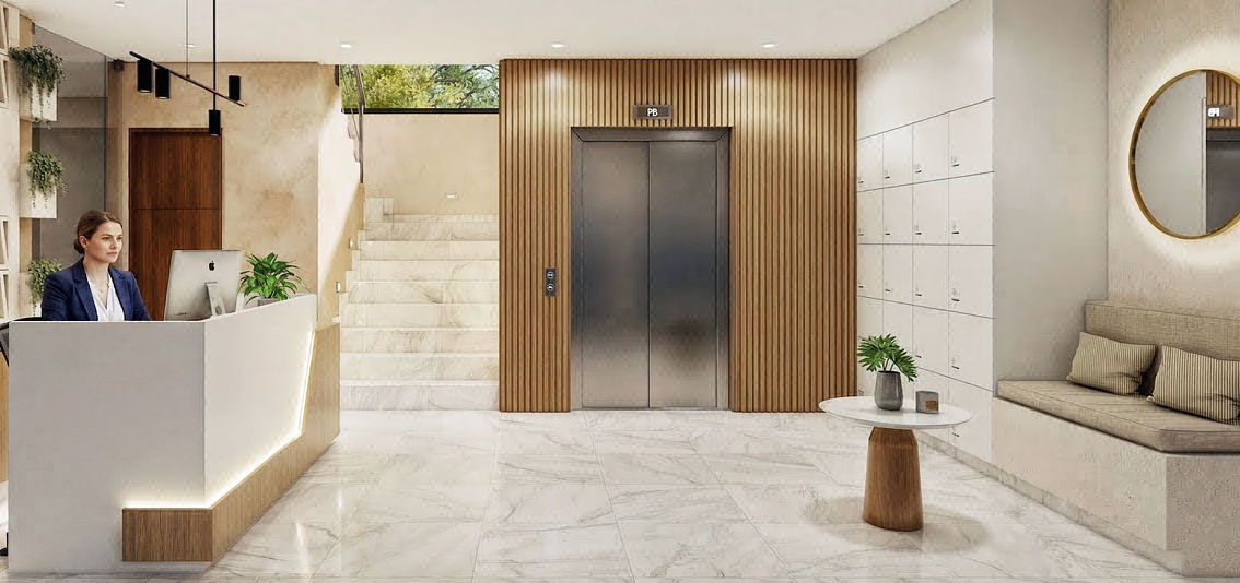 Departamento en Venta en Temozon Norte, Merida con Elevador