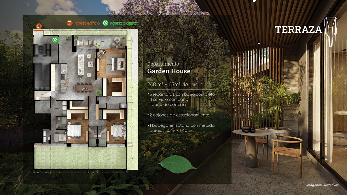 11 de 19: Garden House