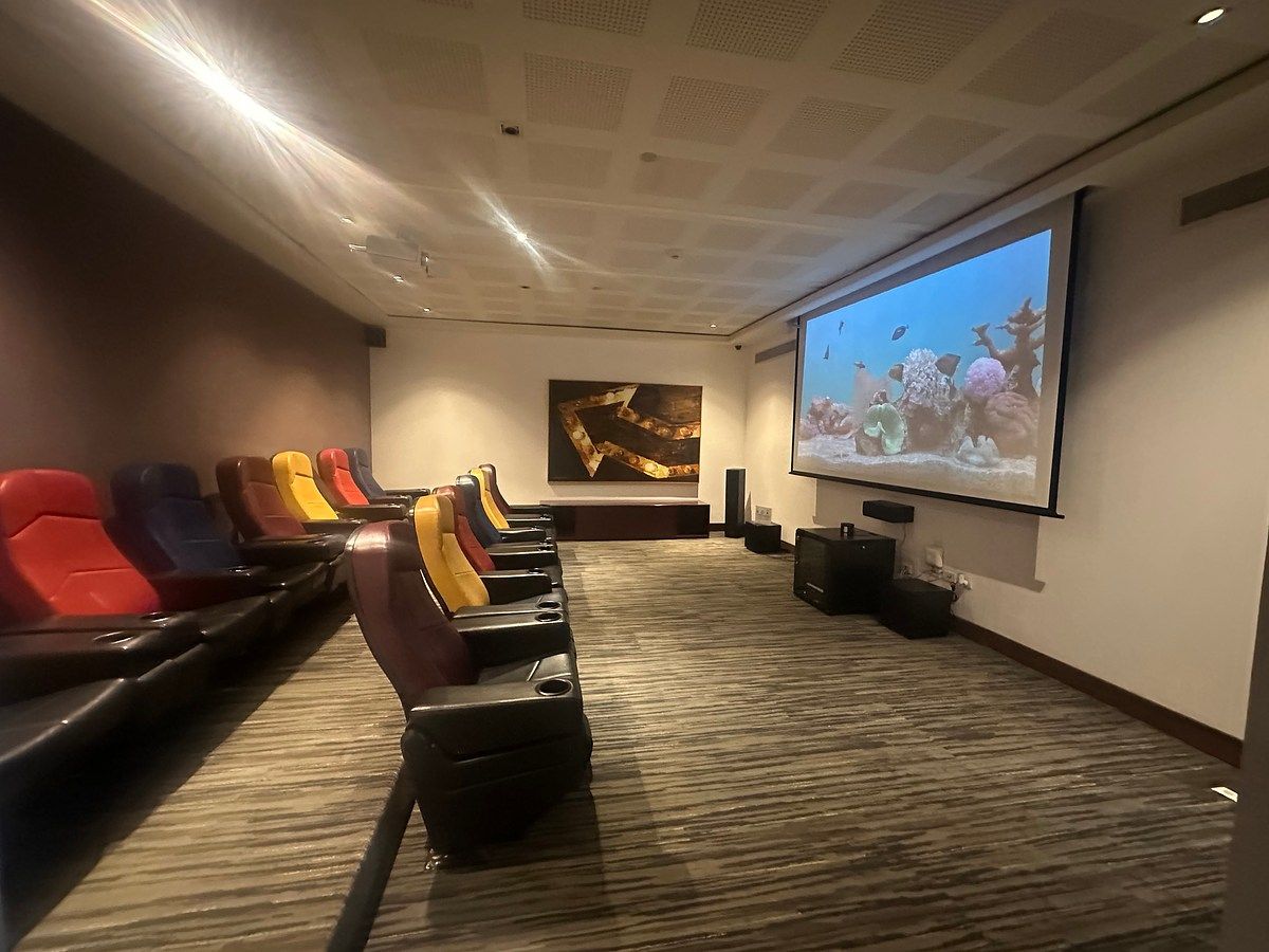 14 de 16: Sala de cine en amenidades