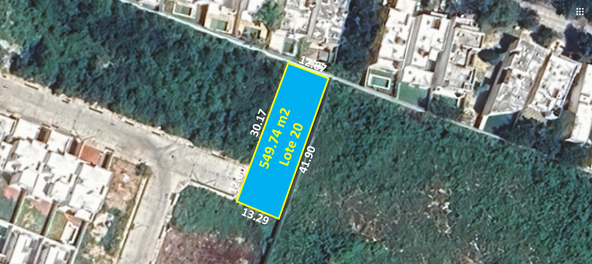 Terreno de 549.74 m2 en la Privada Xcanatún Gran San Pedro Cholul Mérida