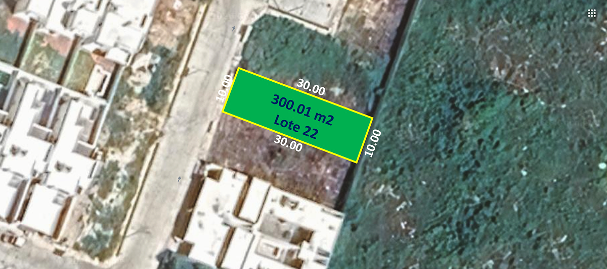 Terreno de 300.01 m2 en la Privada Xcanatún Gran San Pedro Cholul Mérida L-22