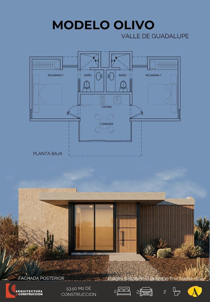 Cabaña en Preventa en Valle de Guadalupe