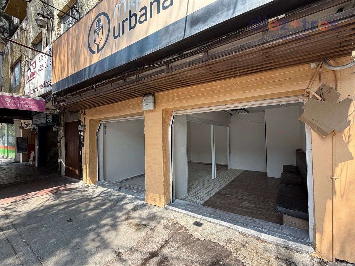 LOCAL COMERCIAL EN RENTA, COL. NARVARTE, BENITO JUÁREZ, foto 1 de 7