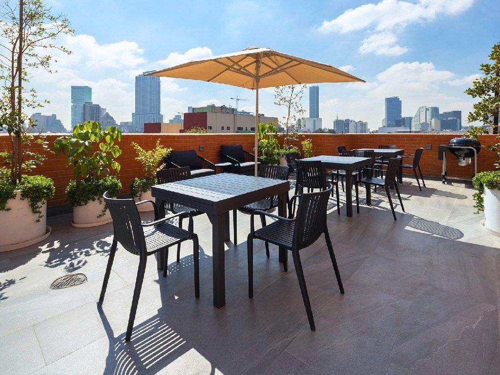 6 de 12: Roof garden