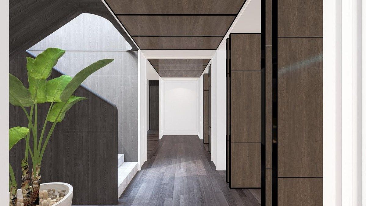 6 de 11: Concepto Pasillo PB, ASC