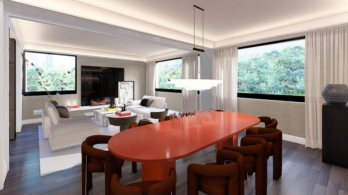 8 de 11: Concepto Comedor y Sala, ASC