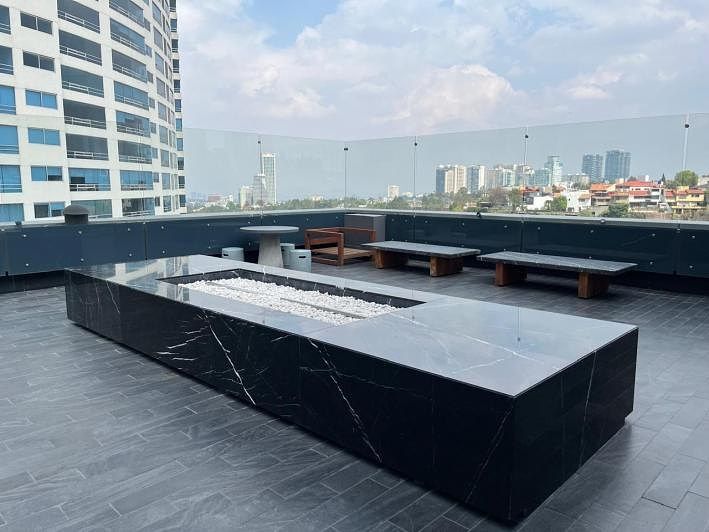 39 de 48: Chimenea compartida