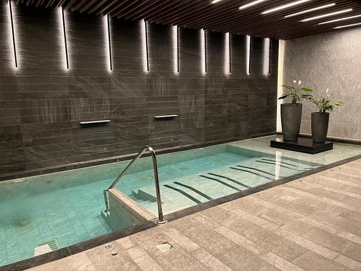 40 de 48: Jacuzzi con hidromasajes compartido hombres y mujeres