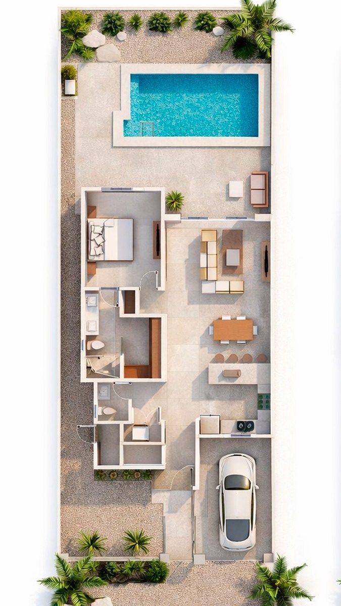 7 de 9: Planta Arquitectonica Baja