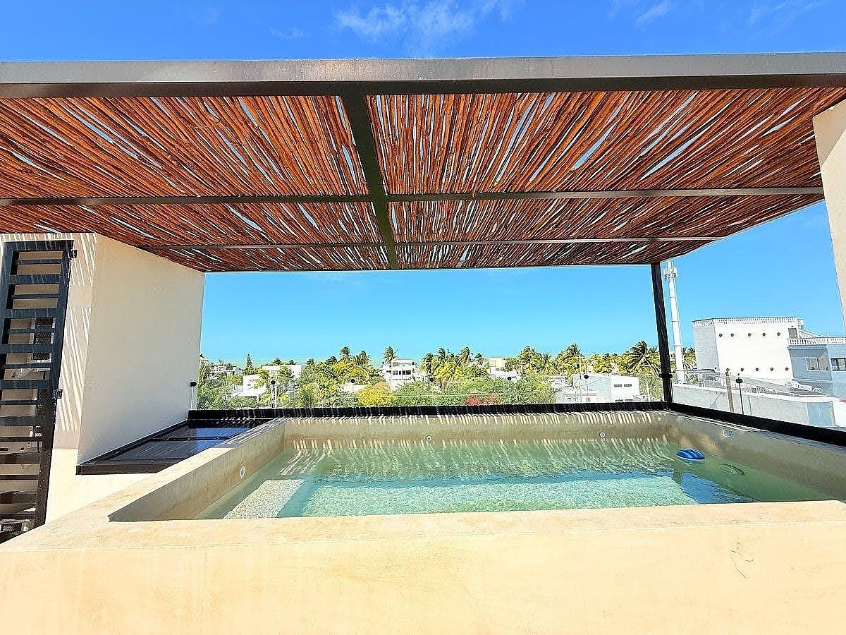Departamento en Venta en la Playa. Marea Serena en Chelem Puerto, Yucatán