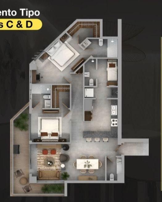 Apartamento en Bella Vista, Santo Domingo Centro (Distrito Nacional), foto 16 de 17