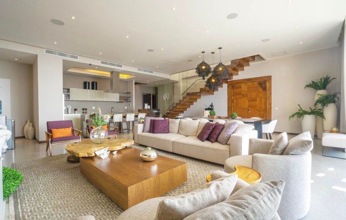 2 de 13: Sala, cocina y comedor