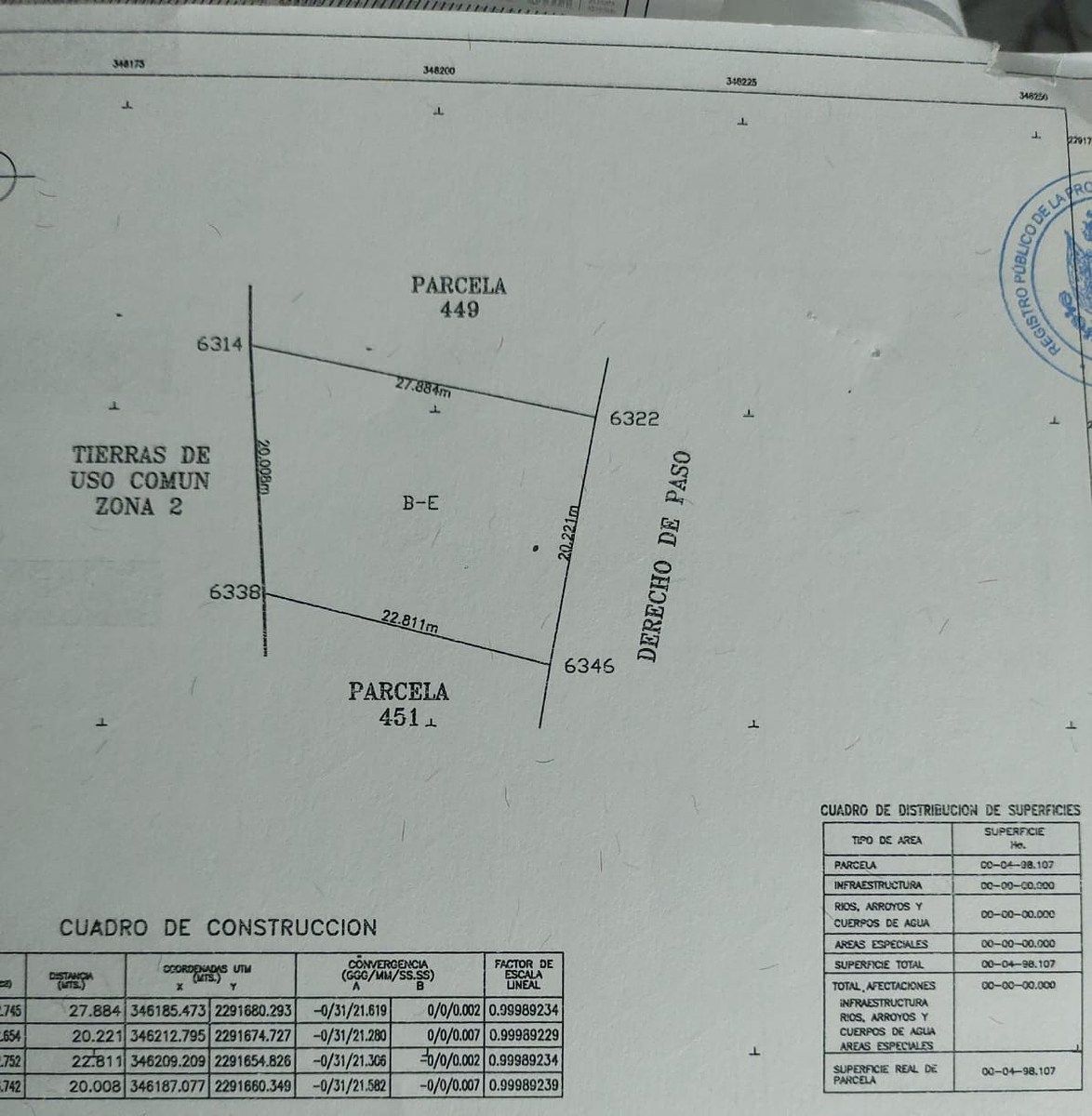 2 de 9: plano del terreno
