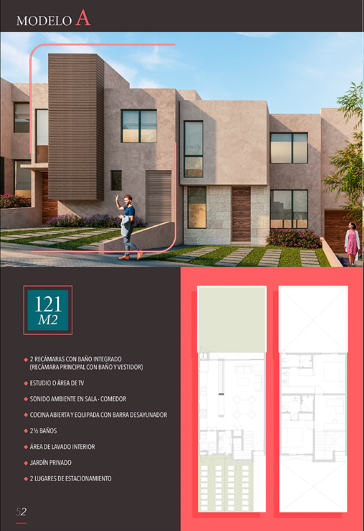 Casa Zakia Naara Modelo "A" Zona Town Center