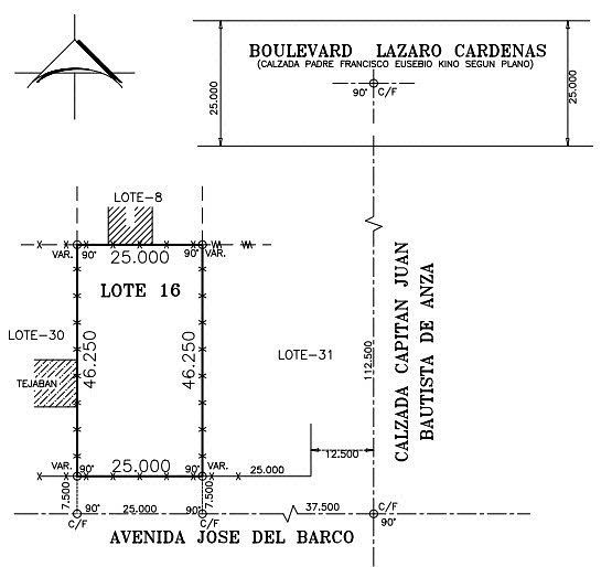 Se vende terreno en Huertas de la Progreso (Mexicali, B.C.)