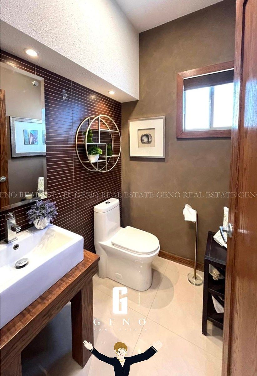 9 de 17: 1/2 baño visitas